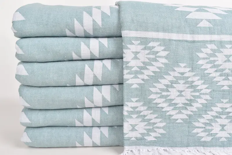 Aesthetic Blanket, Boho Throw Blankets, Bachelorette Large Towel, Bachelor Gifts, Bridesmaid Gifts, Woven Throw Blanket, 84x56 Cotton Kilim Towel - 2