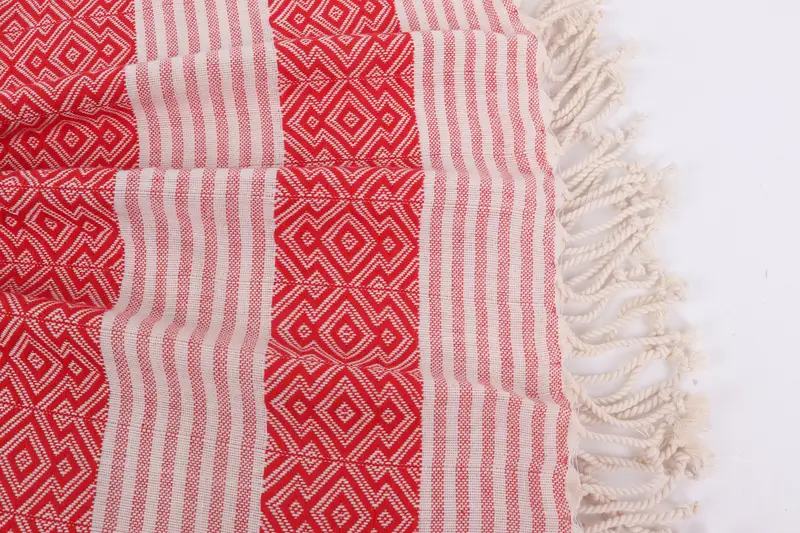 Beach Theme Bachelorette Party Gifts, Valentines Gift, Wedding Towel, Bridal Shower Favors, Bachelor Gifts, Fouta towel, 68x40 Cotton Diamond Towel - 8