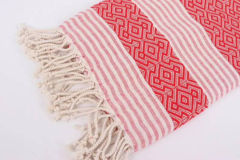 Beach Theme Bachelorette Party Gifts, Valentines Gift, Wedding Towel, Bridal Shower Favors, Bachelor Gifts, Fouta towel, 68x40 Cotton Diamond Towel - 7