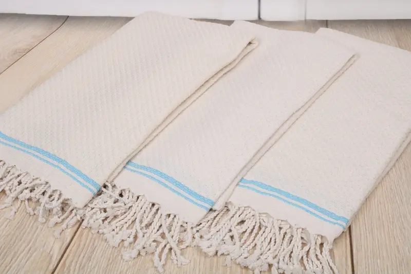 Best Beach Towel, Personalized Wedding Gift, Valentines Day Gift For Her, 68x36 Cotton Striped Towel, Organic Towel, Thin towel, Valentines Day Gift - 6