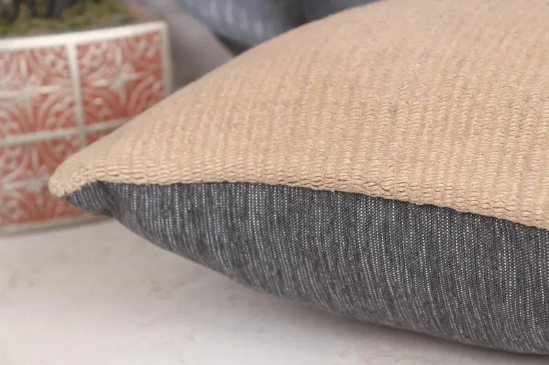 Vintage Kilim Pillow, 12x12 Bronze Cushion Case, Ethnical Kilim Rug Pillow, Vintage Kilim Throw Pillow, Cotton Pillow Cover, Pillow Case - 7