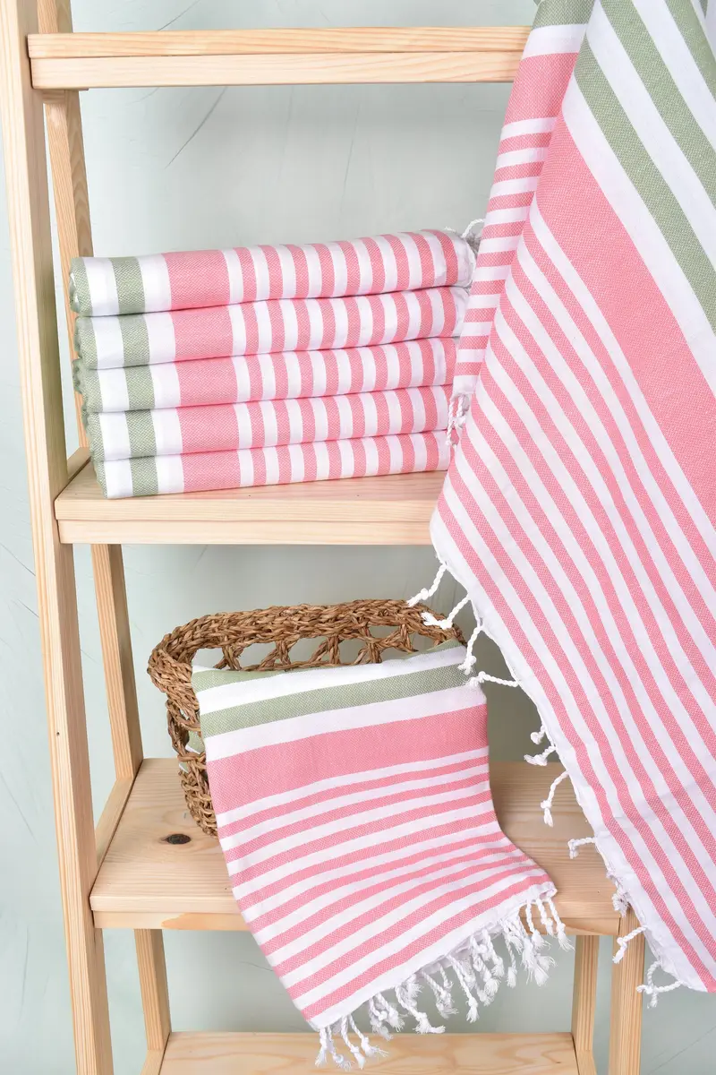 Bachelorette Party Favor, Personalized Bridesmaid Beach Towel, 68x36 Cotton Striped Towel, Personalized Towel, Bath towel, Quick-Dry Beach Towel - 3