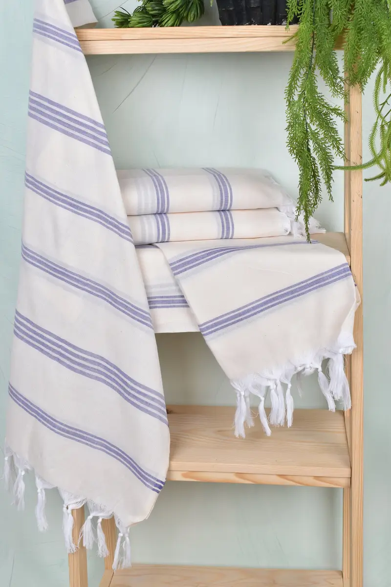 Personalized Wedding Gift, Embroidered Towel, Christmas Gift, 70x40 Cotton Striped Towel, Turkish Towel Personalized, Bachelorette Party Decorations - 6