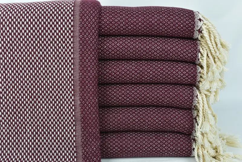 Turkish bath towel, Pool Towels, 64x38 Cotton Geometric Towel, Thin towel, Gift For Coworker, Lightweight Turkish towel for beach, Beach Towel Bulk - 1