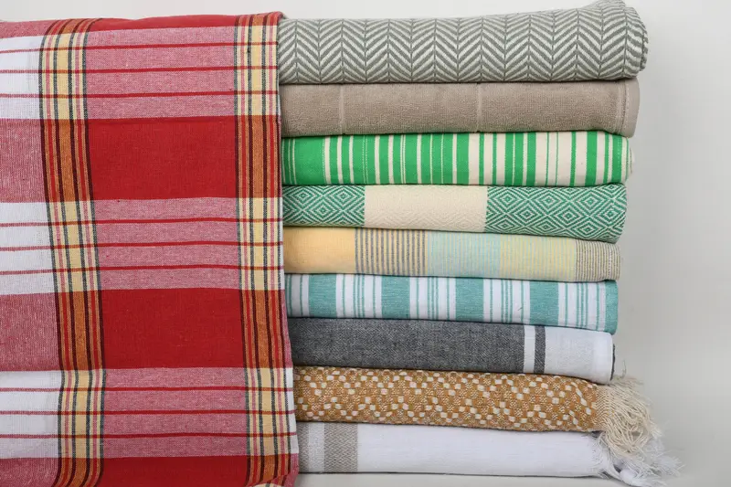 Large Turkish Towel, Valentines Gift, Turkish Towel Beach Towel, Bachelor Gifts, Personalized Bridesmaid Gift, 70x40 Cotton Set of 10 Towel - 1