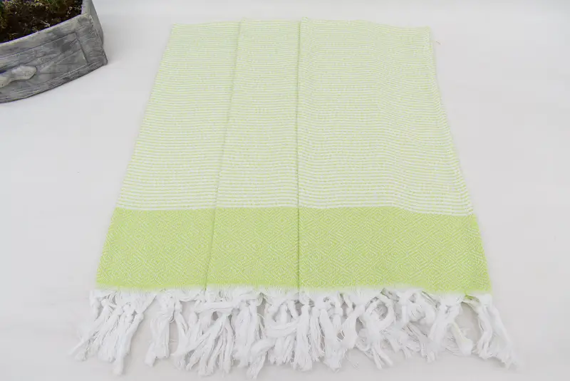 Monogram Mutfak Havlu, Spor Havlusu, Monogram Türk Banyo Havlusu, 40x18 Pamuklu Elmas Havlu, Kişiselleştirilmiş El Havlusu, Kişiselleştirilmiş Hediyeler, Aile Hediyesi - 7