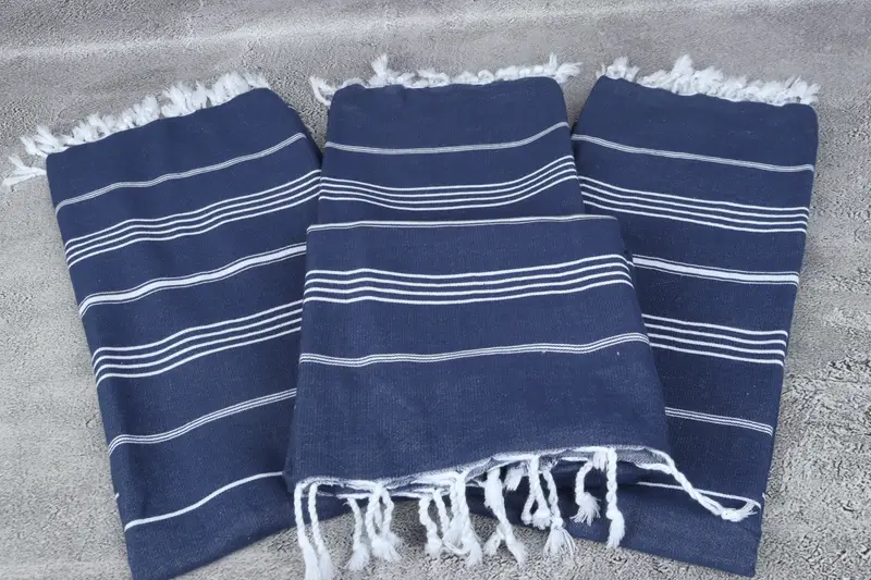 Embroidery Towel, Quick-Dry Beach Towel, Quick-dry towel, Wedding Gift For Bride, Organic Towel, 70x40 Cotton Striped Towel, Custom Towel - 4
