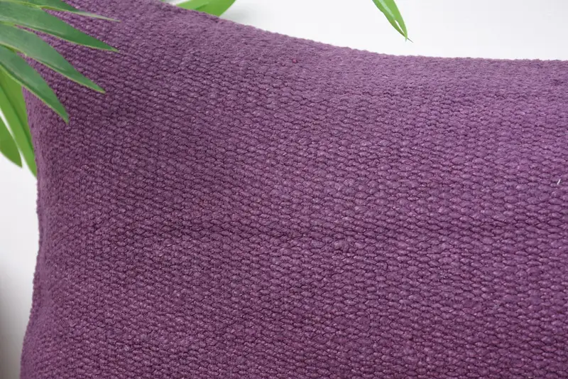 Gift Pillow, 12x43 Purple Cushion Case, Vintage Cushion Cover, Vintage Pillow, Kilim Cushion Sham, Pillow Cover - 2