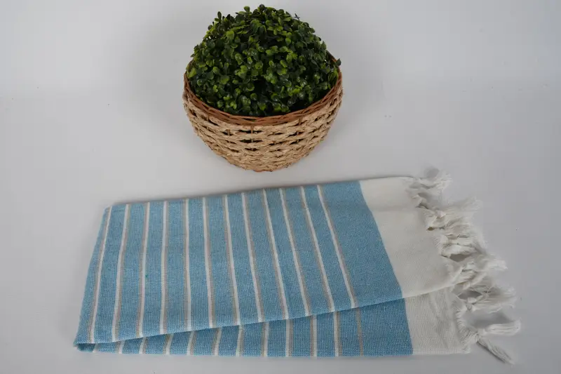 Toalla de mano con monograma, toalla de Terry a rayas de algodón 36x18, toalla de mano personalizada, toalla de cocina de monograma, toalla de té personalizada, toalla con nombre - 4