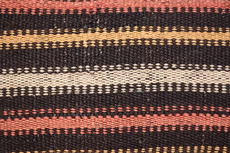 Sofa Cushion Case, Car Cushion Cover, Gift Pillow, Vintage Kilim Pillow, 12x24 Orange Cushion Case, Sofa Pillow Case, Boho Pillow Sham Cover, Pillow - 3