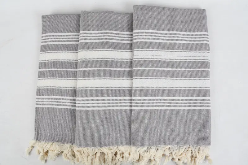 Gift For Her, Beach Towel Gift, Turkish bath towel for spa, 70x40 Cotton Herringbone Towel, Thin towel, Personalized Wedding Gift For Couple - 3