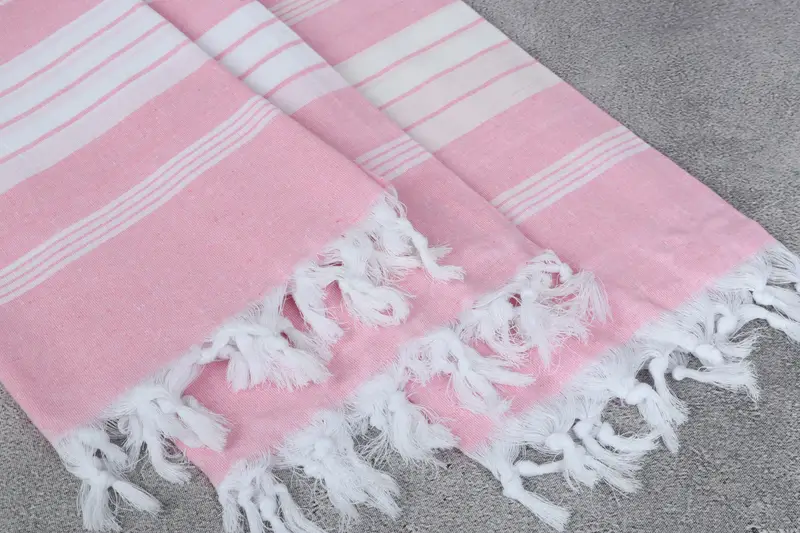 Home Decor Towel, Wedding Gift, Bridesmaid Gift Towel, 68x36 Cotton Striped Towel, Eco-friendly Turkish peshtemal towel, Quick-dry peshtemal - 5