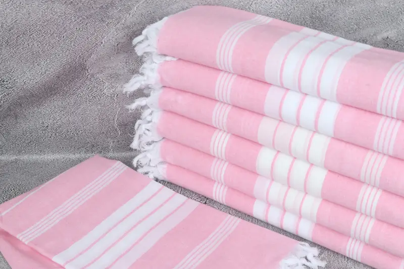 Home Decor Towel, Wedding Gift, Bridesmaid Gift Towel, 68x36 Cotton Striped Towel, Eco-friendly Turkish peshtemal towel, Quick-dry peshtemal - 2