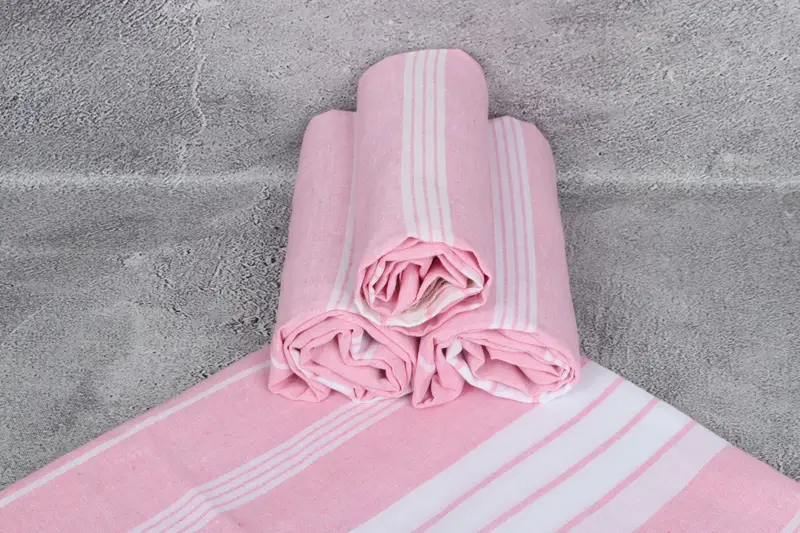 Home Decor Towel, Wedding Gift, Bridesmaid Gift Towel, 68x36 Cotton Striped Towel, Eco-friendly Turkish peshtemal towel, Quick-dry peshtemal - 7