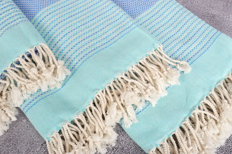 64x40 Cotton Diamond Towel, Monogram Beach Towel, Bridesmaid Proposal Gift, Absorbent Turkish towel, Custom Name Towel, Monogrammed Beach Towel - 5