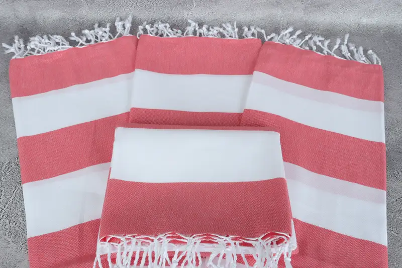 Housewarming Gift, Monogram Beach Towel, Peshtemal Towel, Luxury Turkish Bath Towel, 70x40 Cotton Striped Towel, Xmas Gifts, Bachelorette Party Gift - 4