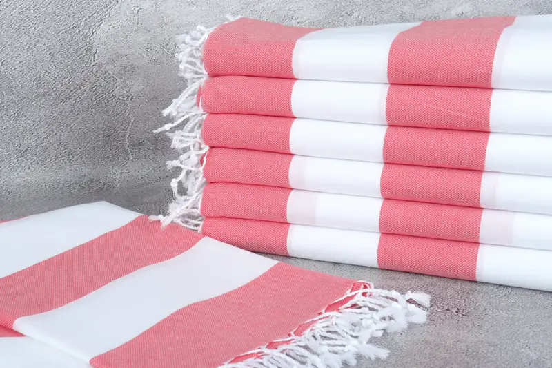 Housewarming Gift, Monogram Beach Towel, Peshtemal Towel, Luxury Turkish Bath Towel, 70x40 Cotton Striped Towel, Xmas Gifts, Bachelorette Party Gift - 2