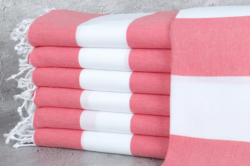 Housewarming Gift, Monogram Beach Towel, Peshtemal Towel, Luxury Turkish Bath Towel, 70x40 Cotton Striped Towel, Xmas Gifts, Bachelorette Party Gift - 1