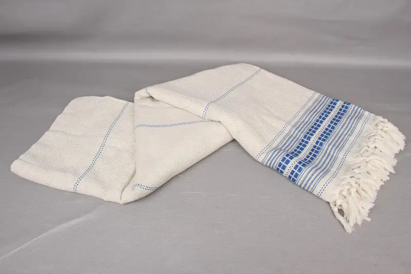Bridal Party Gifts, Turkish Cotton Blanket, 96x94 Linen Striped Towel, Throw Blanket Couch, Bridesmaid Gifts, Wedding Hand Made Gift, Wedding Favors - 5