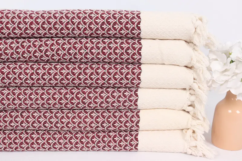 Organic Towel, Anniversary Gift For Her, Wedding Gift, Turkish Tea Towel, 34x18 Cotton Floral Design Towel, Custom Turkish Towel, Custom Hand Towel - 3