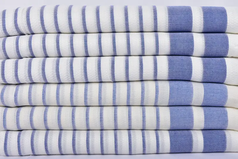 Best Friend Gift, Bridesmaid Gifts, Embroidered Towel, 70x40 Cotton Striped Towel, Thin and lightweight Turkish peshtemal, Bridesmaid Favors - 2
