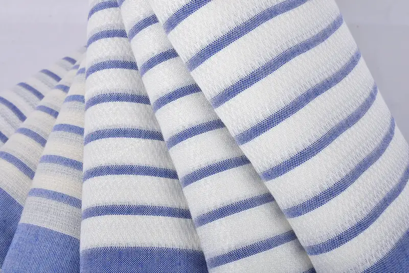 Best Friend Gift, Bridesmaid Gifts, Embroidered Towel, 70x40 Cotton Striped Towel, Thin and lightweight Turkish peshtemal, Bridesmaid Favors - 5