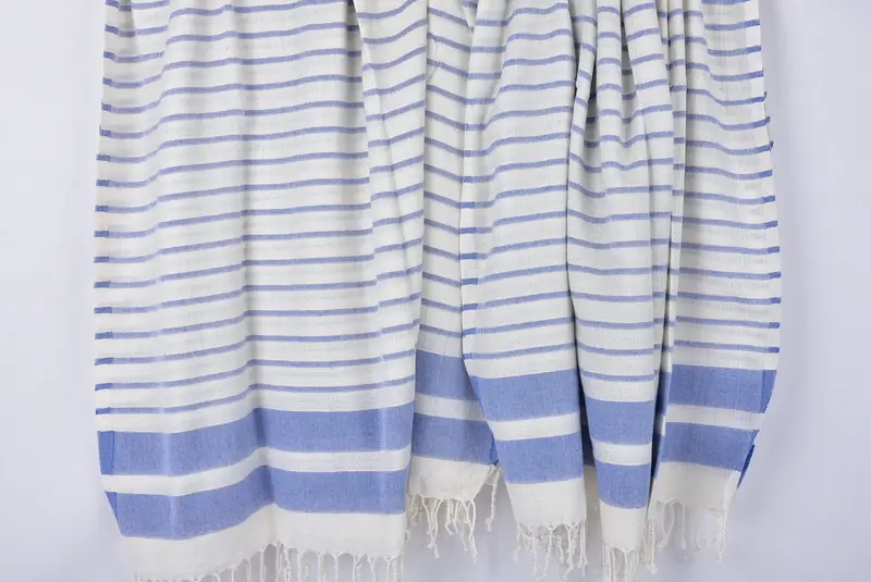 Best Friend Gift, Bridesmaid Gifts, Embroidered Towel, 70x40 Cotton Striped Towel, Thin and lightweight Turkish peshtemal, Bridesmaid Favors - 8