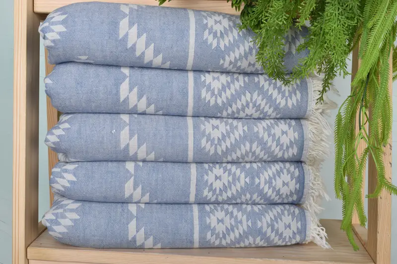 Personalized Hand Towel, Monogrammed Hand Towel, Spooky Bachelorette Party Gifts, 40x18 Cotton Kilim Towel, Bridal Shower Favor, Wedding Favors - 1