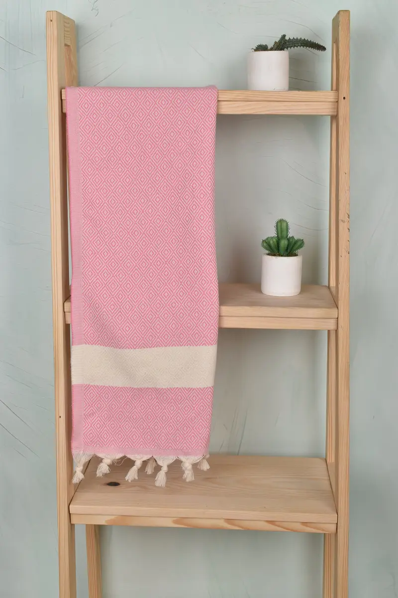 Gift For The Home Decor, 36x20 Cotton Diamond Towel, Personalized Gift, Monogram Hand Towel, Kitchen Towel, Custom Gift, Wedding Hand Made Gift - 8