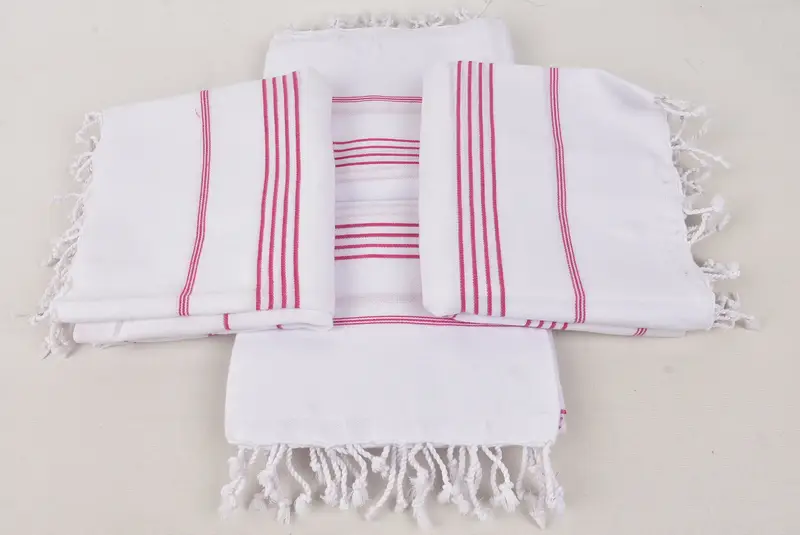 Hammam Towel USA, Lightweight towel, Bathroom Towel, 70x40 Cotton Striped Towel, Luxury Turkish Bath Towel, Hammam towel, Bachelorette Party Gift - 6