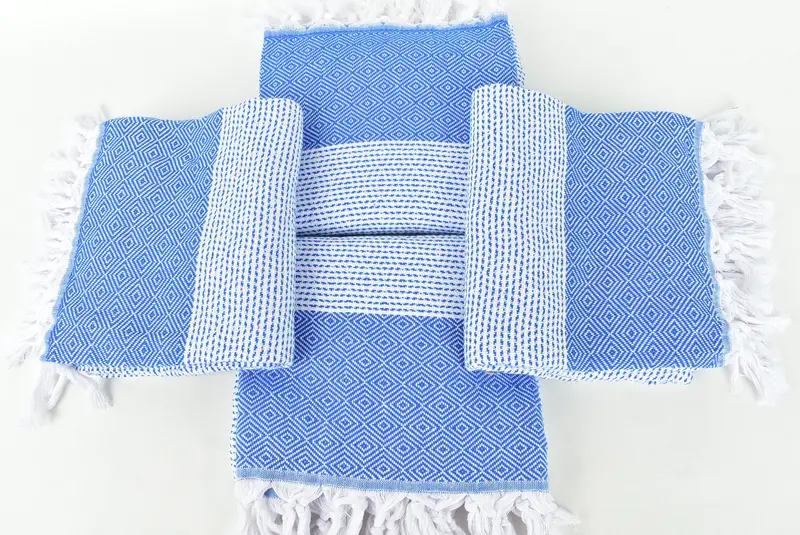 70x40 Cotton Diamond Towel, Best Beach Towel, Organic Beach Towel, Monogram Beach Towel, Peshtemal, Turkish bath towel for spa, Personalized Towel - 6