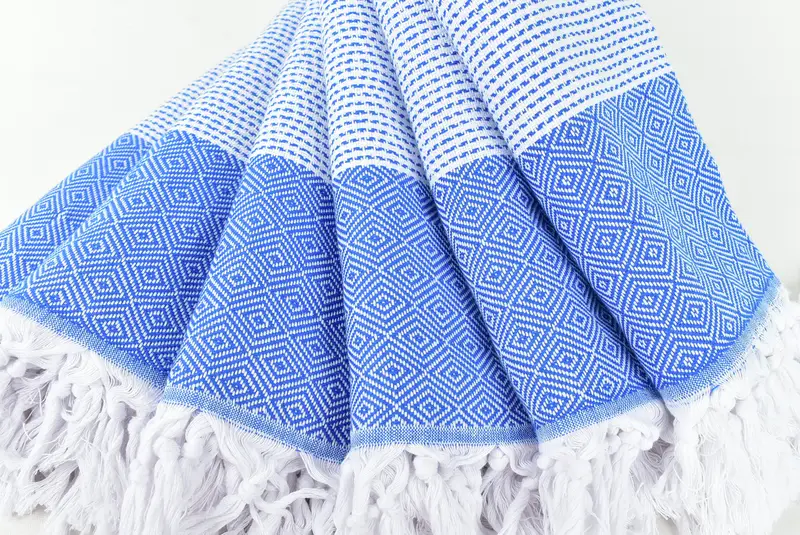 70x40 Cotton Diamond Towel, Best Beach Towel, Organic Beach Towel, Monogram Beach Towel, Peshtemal, Turkish bath towel for spa, Personalized Towel - 4