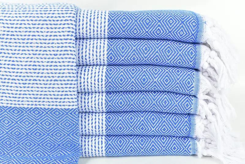 70x40 Cotton Diamond Towel, Best Beach Towel, Organic Beach Towel, Monogram Beach Towel, Peshtemal, Turkish bath towel for spa, Personalized Towel - 1