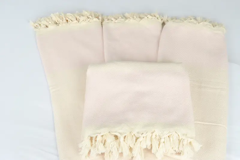 Decorative Bedspread, Boho Throw Blankets, Valentines Gift, Shower Curtain, 104x80 Cotton Diamond Towel, Monogram Blanket, Wedding Favors - 5