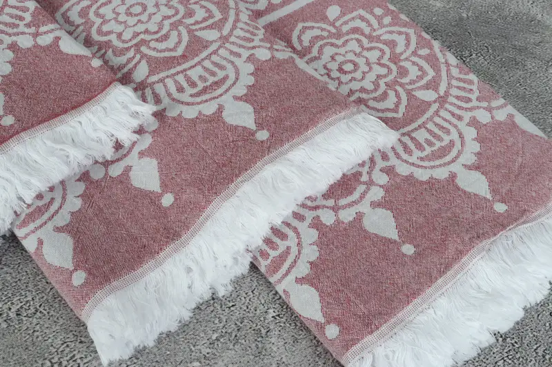 Bachelorette Party Gifts Bridesmaids, Bachelor Towel, 70x40 Cotton Floral Patterned Towel, Wedding Favors, Bachelor Gift, Lightweight Turkish towel - 6