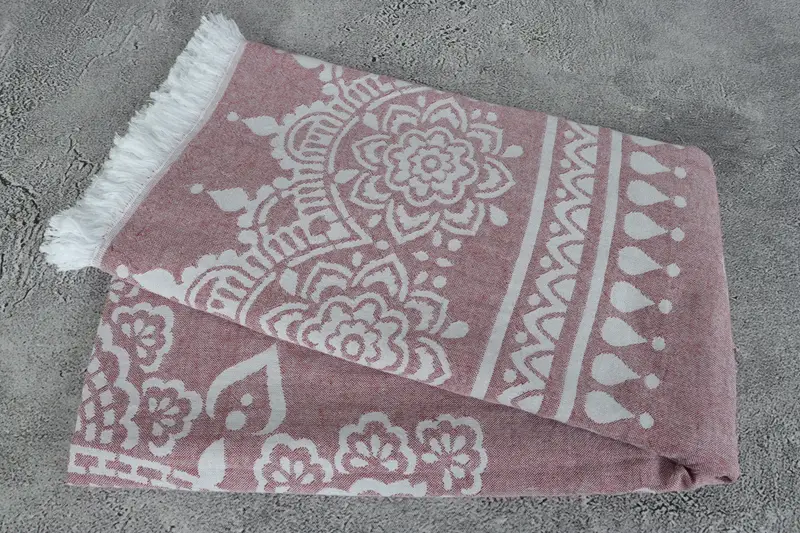 Bachelorette Party Gifts Bridesmaids, Bachelor Towel, 70x40 Cotton Floral Patterned Towel, Wedding Favors, Bachelor Gift, Lightweight Turkish towel - 7