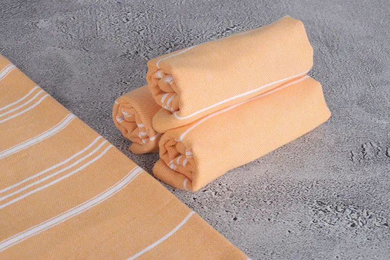 Gift For Her, Xmas Gifts, Small Bath Towels, 40x24 Cotton Striped Towel, Organic Tea Towel, Embroidery Towels, Bridesmaid Gifts, Custom Hand Towel - 8