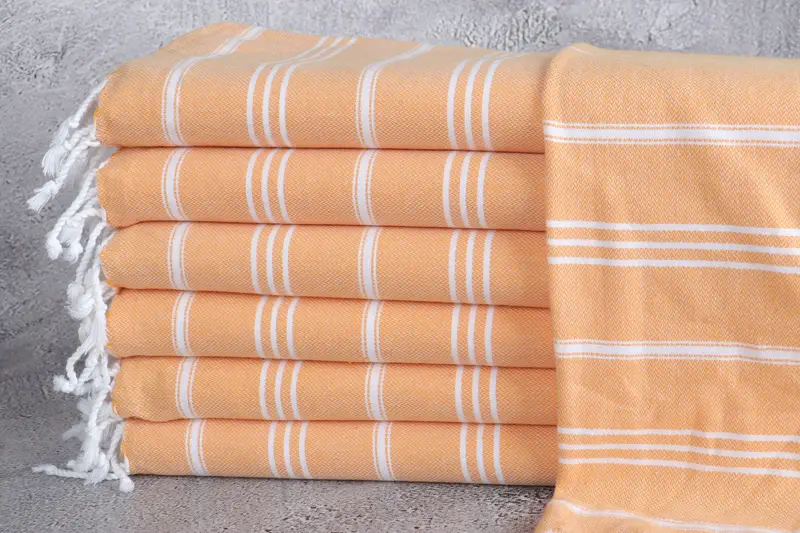 Gift For Her, Xmas Gifts, Small Bath Towels, 40x24 Cotton Striped Towel, Organic Tea Towel, Embroidery Towels, Bridesmaid Gifts, Custom Hand Towel - 1