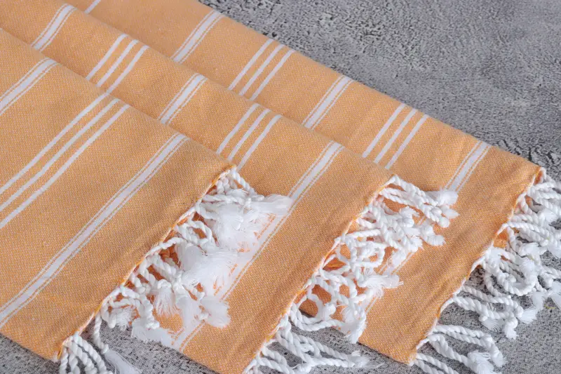 Gift For Her, Xmas Gifts, Small Bath Towels, 40x24 Cotton Striped Towel, Organic Tea Towel, Embroidery Towels, Bridesmaid Gifts, Custom Hand Towel - 5