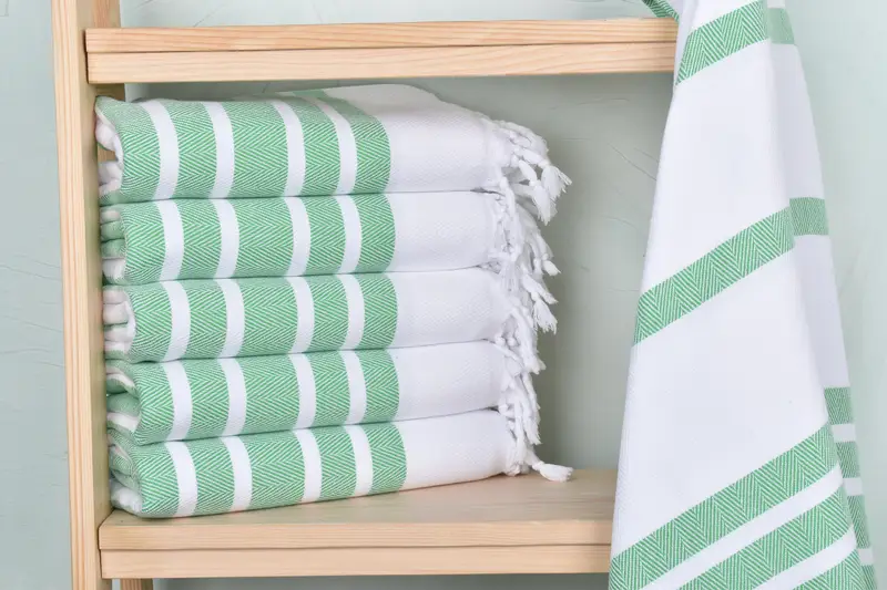 Soft towel, Bridesmaid Gift Towel, Yoga Towel, Gift For Him, 68x36 Cotton Chevron Towel, Gift For Boyfriend, Bachelor Party Favors, Summer Towel - 2