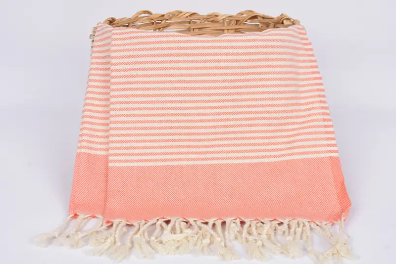 Turkish Hand Towel, 40x24 Cotton Striped Towel, Bridesmaid Gifts, Summer Gift, Monogram Hand Towel, Custom Wedding Gift From Bridesmaid, Unique Gift - 5