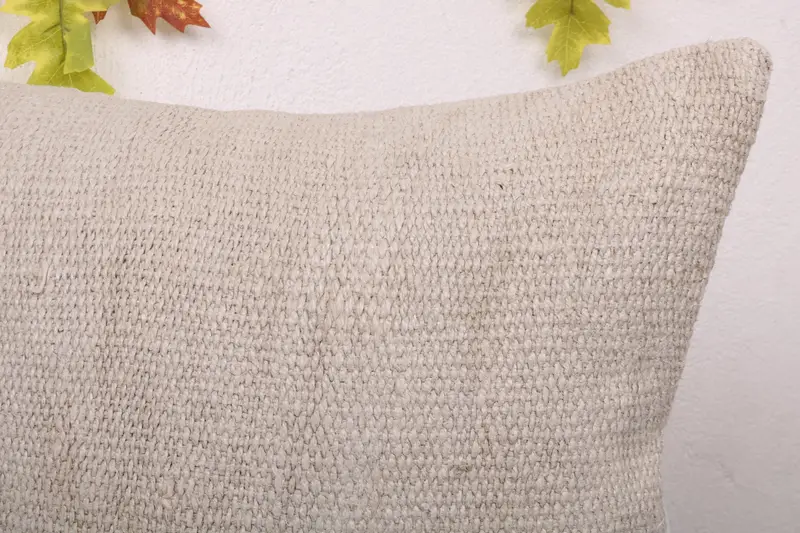 Pillow, Home Decor Pillow, 16x24 White Pillow Cover, Boho Pillow Sham Cover, Outdoor Bolster Cushion Cover, Vintage Kilim Throw Pillow - 5