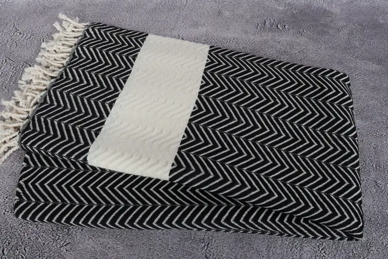 70x40 Cotton Zig zag Towel, Boyfriend Christmas Gift, Girl Trip Party Favor, Summer Gift, Home Decor Gifts, Bachelorette Party Gifts Bridesmaids - 6