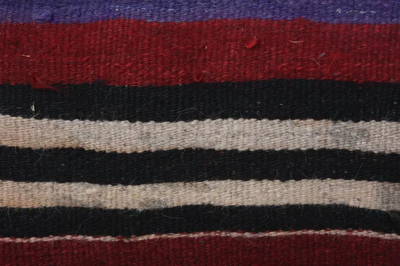 Kilim Cushion Sham, Cushion, Vintage Kilim Throw Pillow, Vintage Pillow, 12x24 Red Cushion Cover, Muted Cushion, Car Cushion Cover - 3