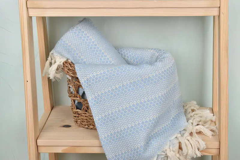 Hammam towel, 70x38 Cotton Diamond Towel, Bridal Shower Gifts, Miami Bachelorette Party Favors, Scarf Towel, Wedding Gift, Personalized Towel - 4