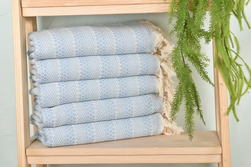 Hammam towel, 70x38 Cotton Diamond Towel, Bridal Shower Gifts, Miami Bachelorette Party Favors, Scarf Towel, Wedding Gift, Personalized Towel - 1