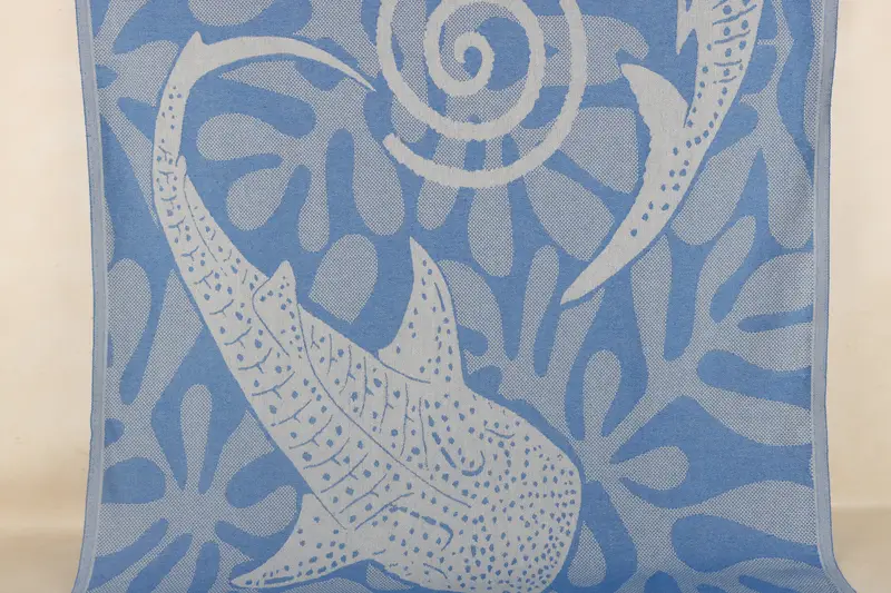 Housewarming Gift, Home Gift, Bachelor Towel, Bridesmaid Gift Towel, Luxury towel, Custom Name Towel, Scarf Towel, 70x40 Cotton Whale Design Towel - 1