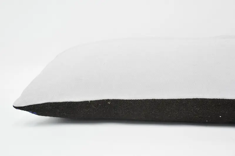 16x48 Black Cushion Case, Boho Pillow Sham Cover, Cushion Cover, Pillow for Sofa, Christmas Pillow Sham, Ethnical Kilim Rug Pillow - 6