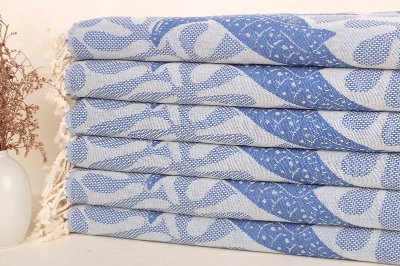 Monogrammed Hand Towel, Gifts For Him, Valentines Day Gift Idea, Bathroom Towels, Spa Towel, Monogram Kitchen Towel, 40x18 Cotton Whale Design Towel - 3