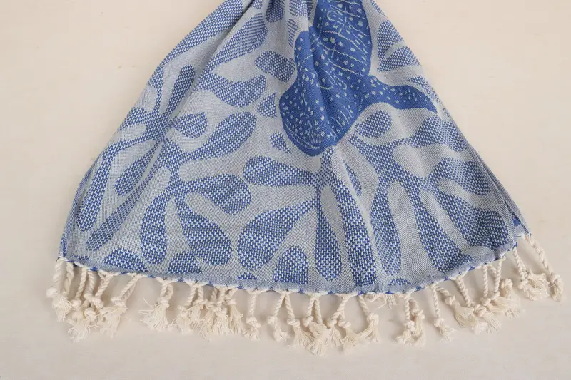 Monogrammed Hand Towel, Gifts For Him, Valentines Day Gift Idea, Bathroom Towels, Spa Towel, Monogram Kitchen Towel, 40x18 Cotton Whale Design Towel - 8